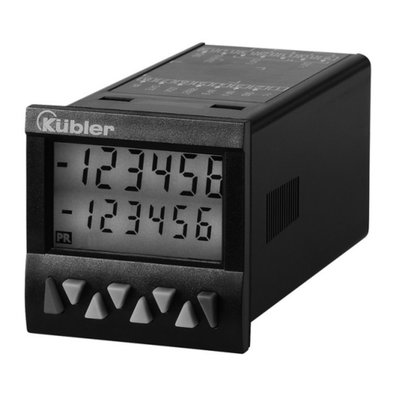 Kübler CODIX 923 Manual De Instrucciones