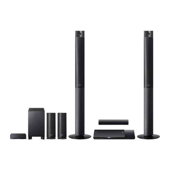 Sony BDV-N890W Guia De Inicio Rapido