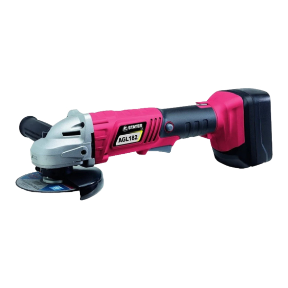 stayer AGL115 Manual De Instrucciones