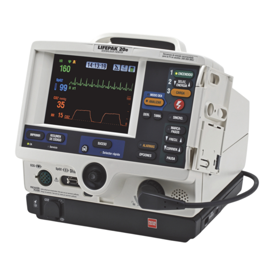 Physio Control LIFEPAK 20e Instrucciones De Uso