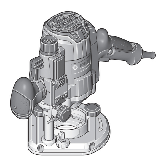 Bosch GOF Professional 1250 CE Manual Original