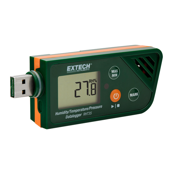 Extech Instruments RHT35 Manual Del Usuario
