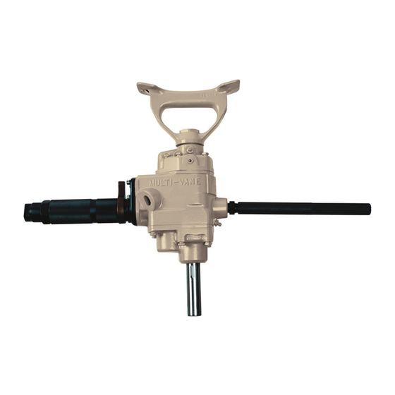 Ingersoll Rand MULTI–VANE 2X–EU Serie Instrucciones