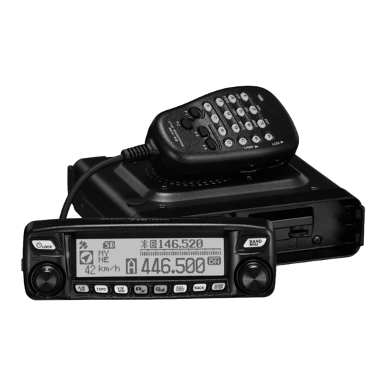 Yaesu FTM-100DE Manual De Funcionamiento