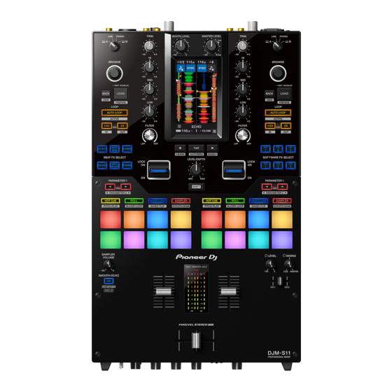 PIONEER DJ DJM-S11 Manual De Instrucciones