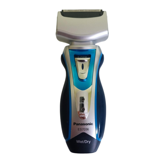 Panasonic ES7036 Manual Del Usuario