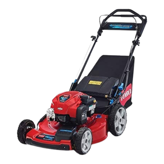 Toro Recycler SmartStow Manual Del Operador