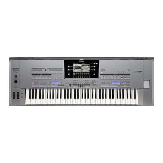 Yamaha Tyros5 Manuales