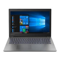 Lenovo ideapad 330 Serie Guia Del Usuario