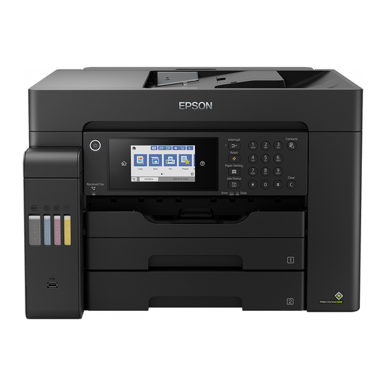 Epson L15150 Serie ET-16600 Manual De Usuario