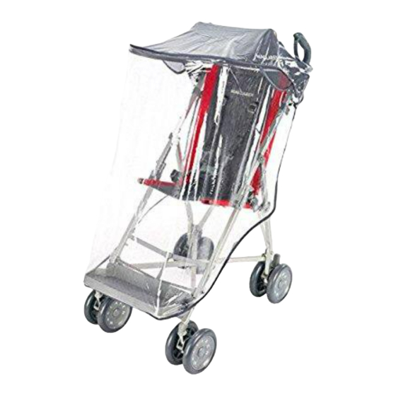 Maclaren major elite Manual De Instrucciones