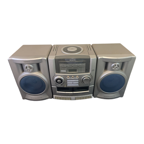 Aiwa CA-DW535 Manual De Instrucciones