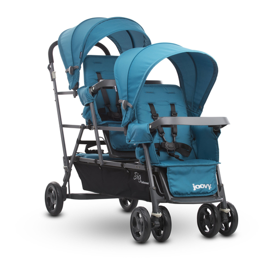 Joovy Big Caboose Graphite 815X Manual Del Usuario