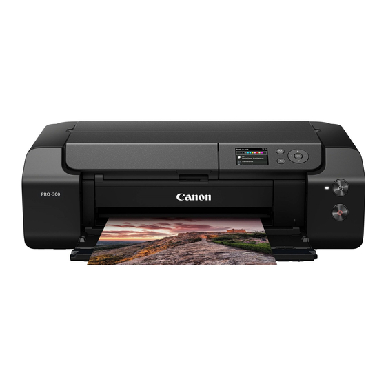 Canon imagePROGRAF PRO-300 Manuales