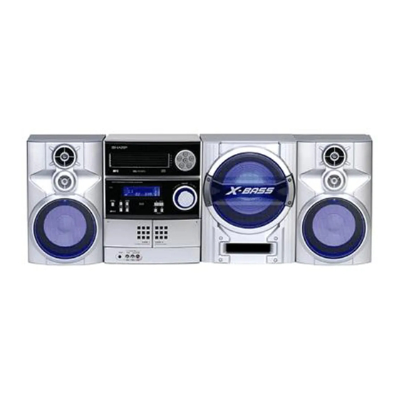 Sharp CD-SW300H Manual De Instrucciones
