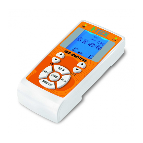 I-Tech MIO-IONOTENS Manual De Uso
