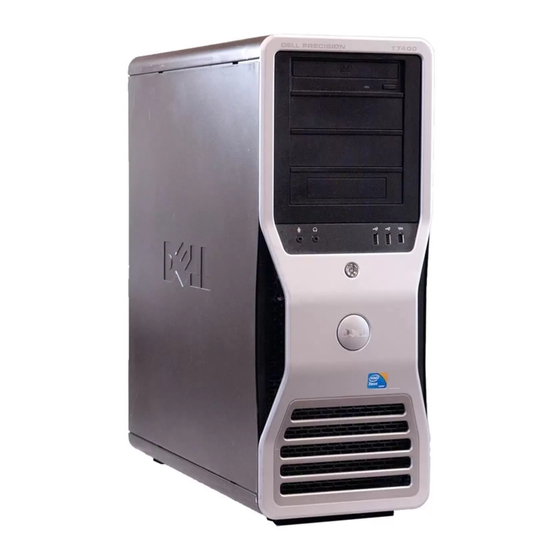 Dell Precision T7400 Guía De Referencia Rápida