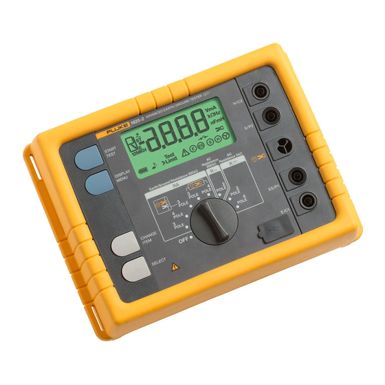 Fluke 1625-2 Manuales