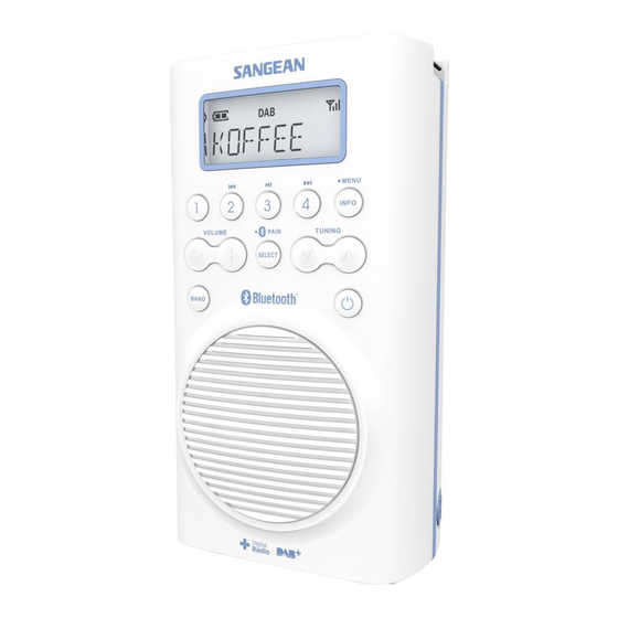 Sangean H205D Manual De Instrucciones