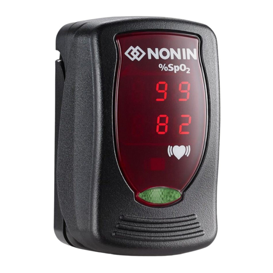 Nonin Onyx Vantage 9590 Instrucciones De Uso