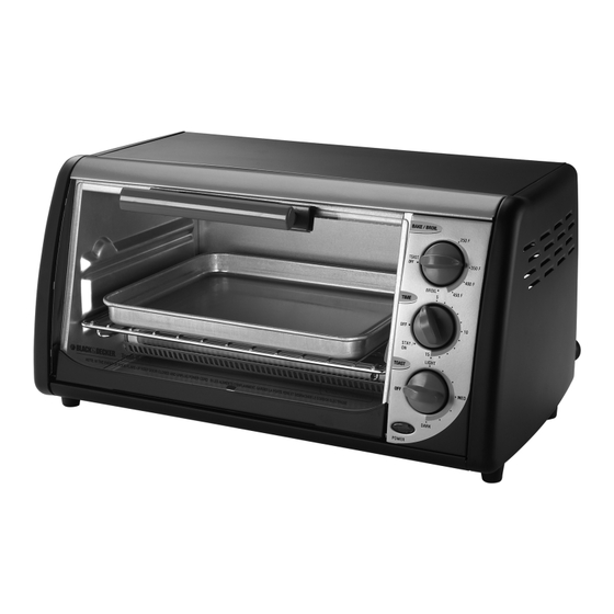 BLACK&DECKER Toast-R-Oven Classic TRO390 Serie Manual Del Usuario