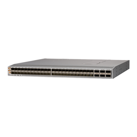 Cisco Nexus 93180YC-FX3 Guía Para El Usuario
