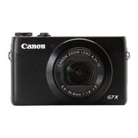 Canon PowerShot G7X Guia Del Usuario
