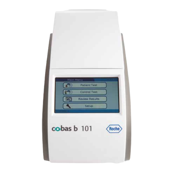 Roche cobas b 101 Manuales