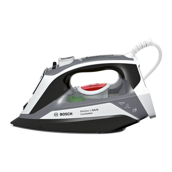 Bosch Sensixx’x DA70 EasyComfort Instrucciones De Uso