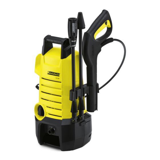 Kärcher K 2.150 Manual Del Usuario
