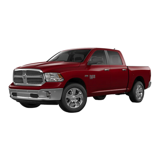 RAM TRUCK 1500 2018 Manuales