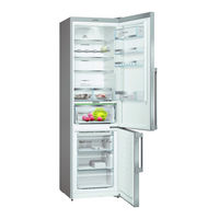 Bosch KGN AV Serie Manual Del Usuario