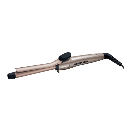 Remington KERATIN THERAPY PRO CURL CI8319 Manual De Instrucciones