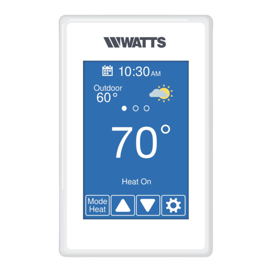 Watts W561 Instalación, Operación Y Mantenimiento