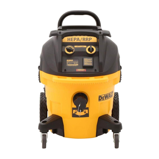DeWalt DWV012 Manual De Instrucciones