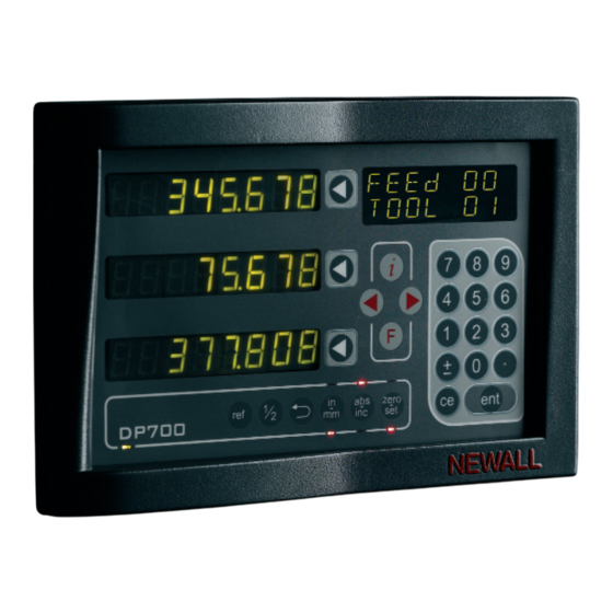 Newall Lector Digital DP700 Manual Del Usuario