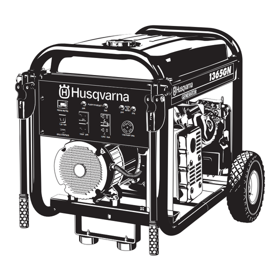 Husqvarna 1365GN Manual Del Operador
