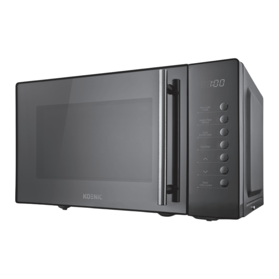 Koenic KMW 2321 DB Manual De Instrucciones