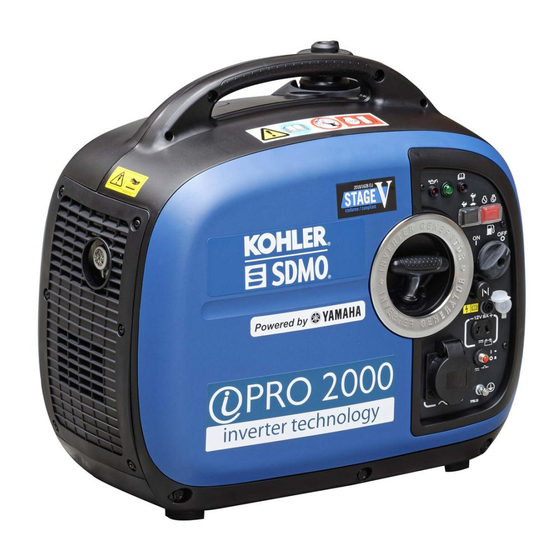 SDMO PRO 2000 Manual De Utilización