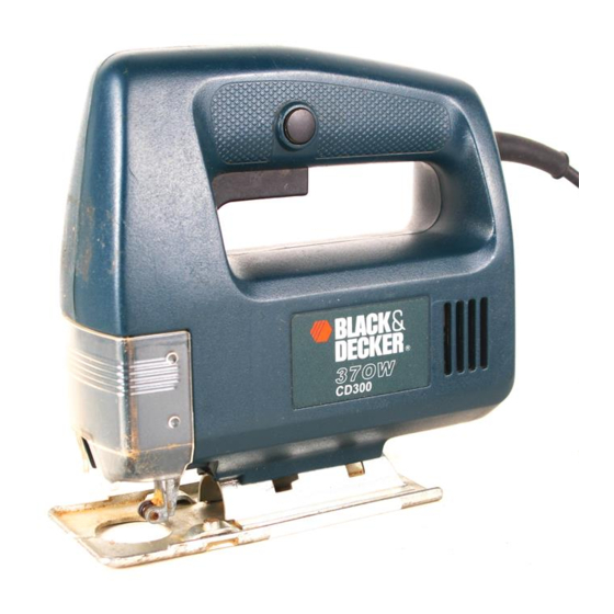 Black and Decker CD300 Manuales