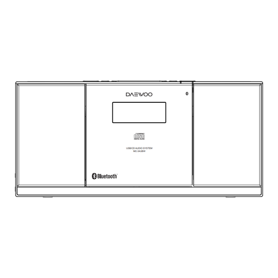 DAEWOO ELECTRONICS MC-34UBW Manual De Usuario