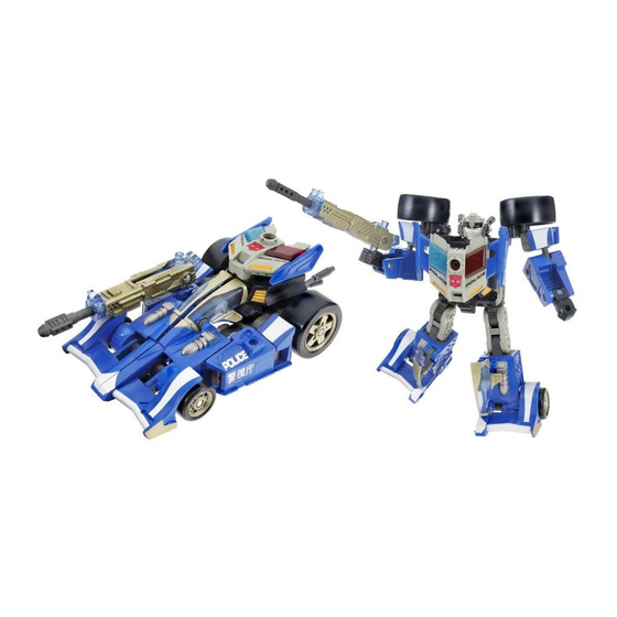 Hasbro TRANSFORMERS ENERGON PROWL Manual De Instrucciones