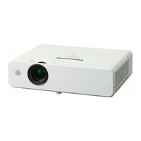Panasonic PT-LW362 Instrucciones De Operación