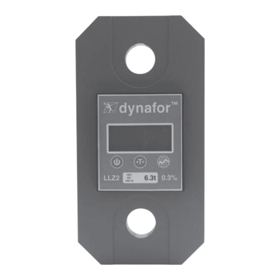 Tractel dynafor LLZ2 Serie Manual De Empleo Y De Mantenimiento