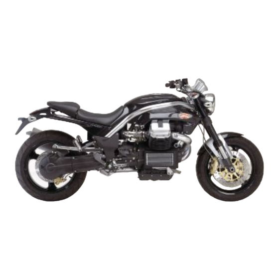 MOTO GUZZI GRISO 1100 2013 Manual Para Talleres De Servicio