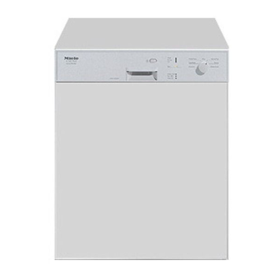 Miele G 841 U Plus Manuales