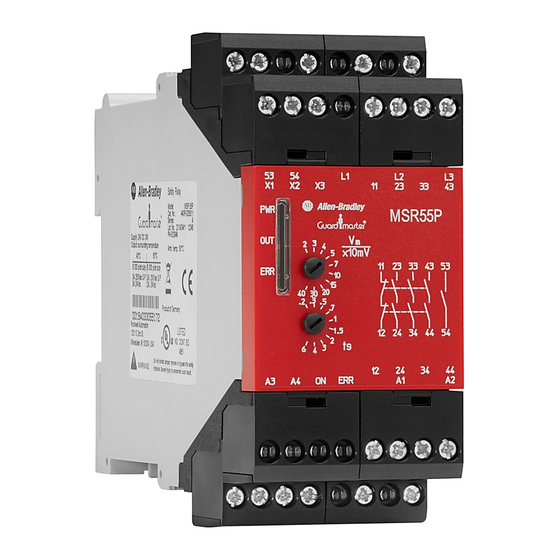 Rockwell Automation Allen-Bradley Guardmaster 440R-S35011 Manual De Instrucciones