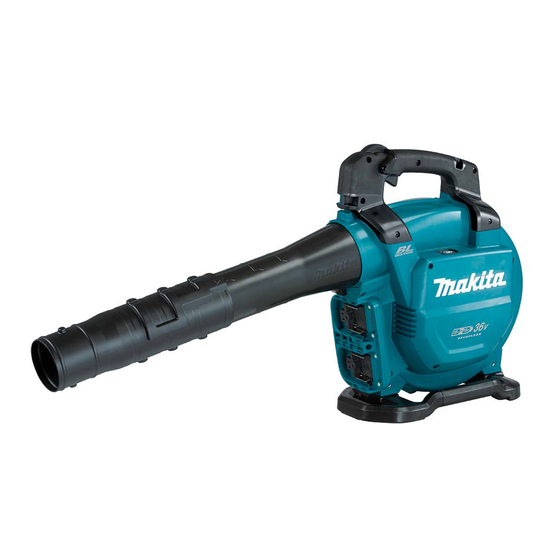 Makita DUB363 Manual De Instrucciones