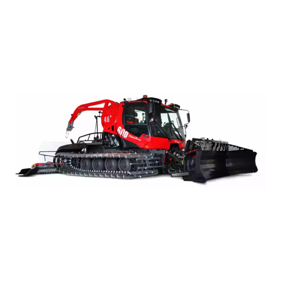 PistenBully 600W Manuales