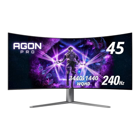 AOC AGON PRO AG456UCZD Manual Del Usuario